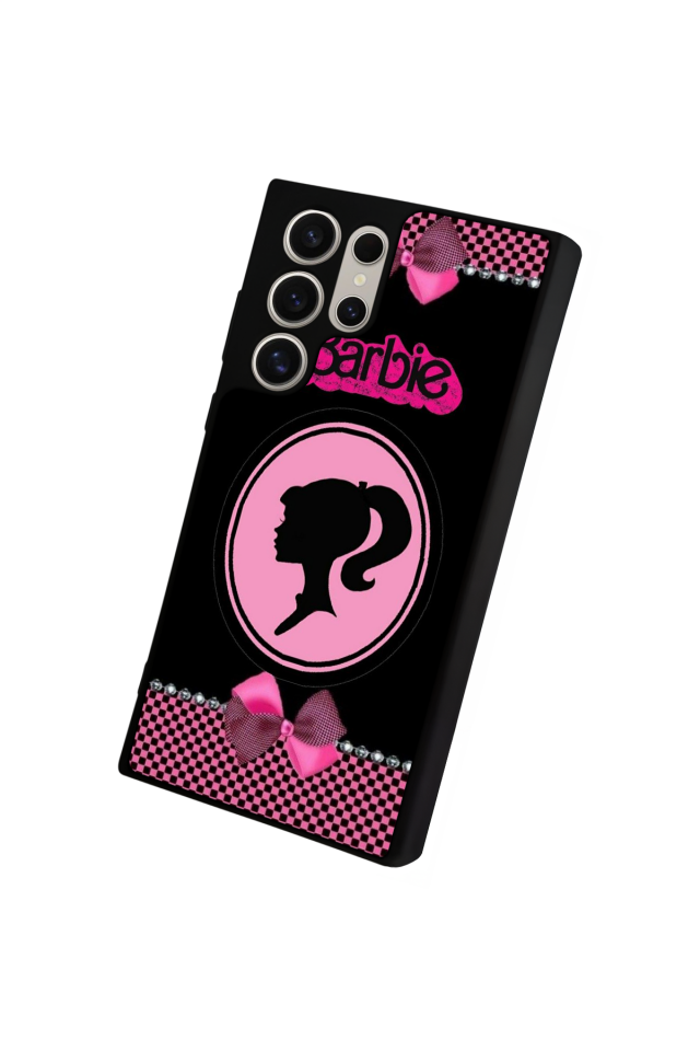 Samsung Galaxy S22 Ultra Uyumlu Barbie Tasarımlı Glossy Premium Kılıf