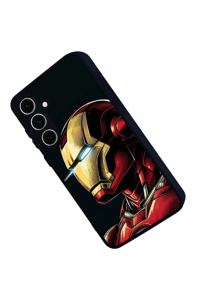 Samsung Galaxy A16 Uyumlu  Iron Man ( Demir Adam ) Tasarımlı Glossy Premium Kılıf