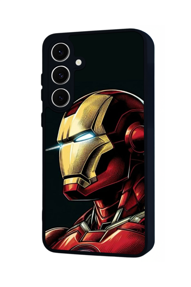 Samsung Galaxy A16 Uyumlu  Iron Man ( Demir Adam ) Tasarımlı Glossy Premium Kılıf