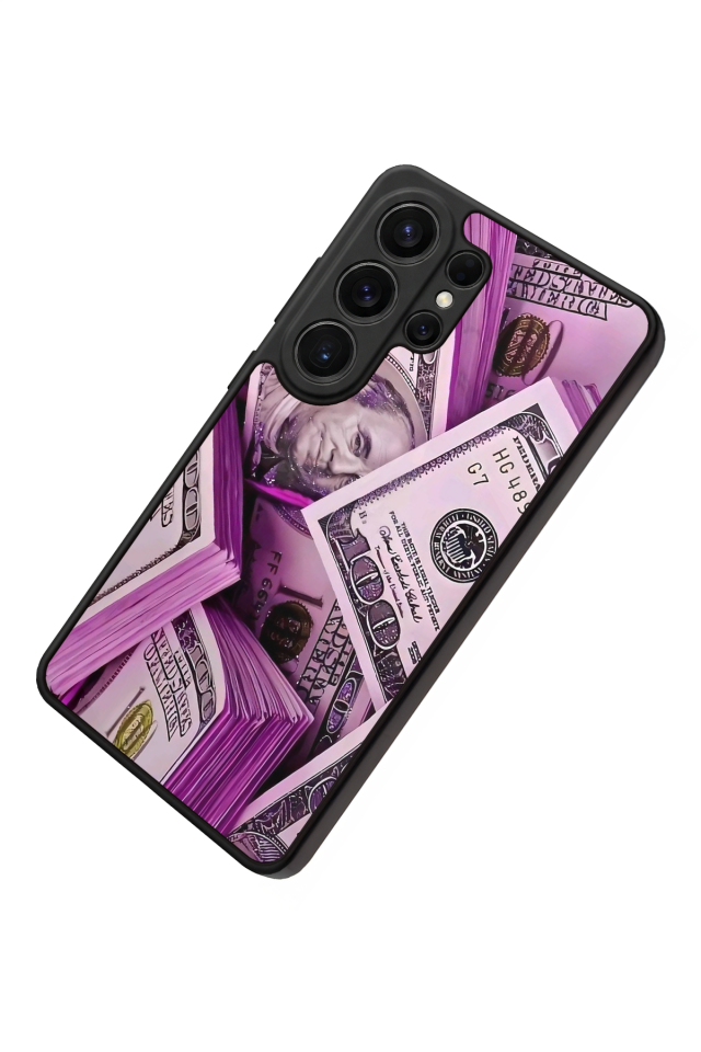 Samsung Galaxy S26 Ultra Uyumlu Money Para Tasarımlı Glossy Premium Kılıf