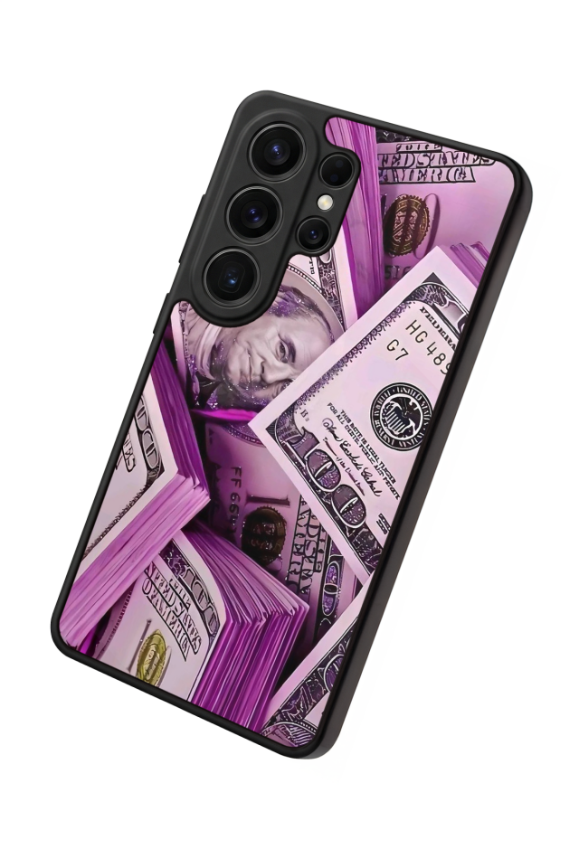 Samsung Galaxy S26 Ultra Uyumlu Money Para Tasarımlı Glossy Premium Kılıf