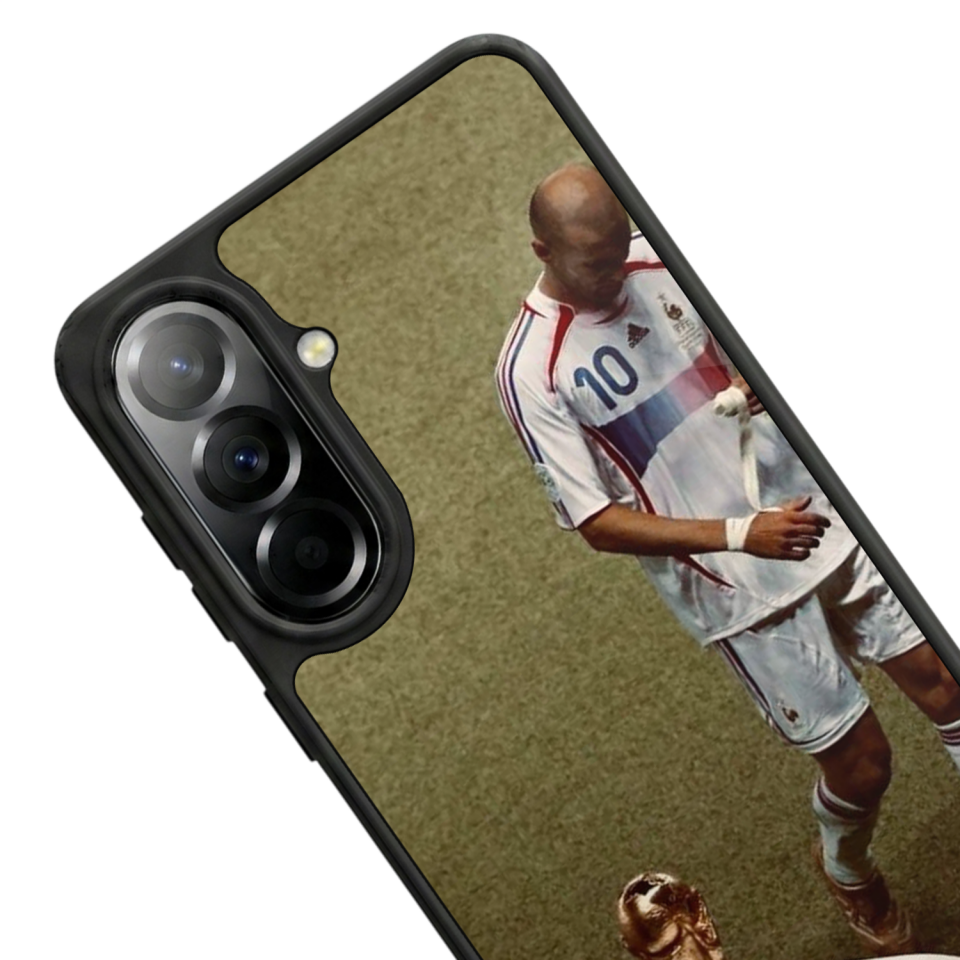 Samsung Galaxy A37 Uyumlu Zidane Tasarımlı Glossy Premium Kılıf