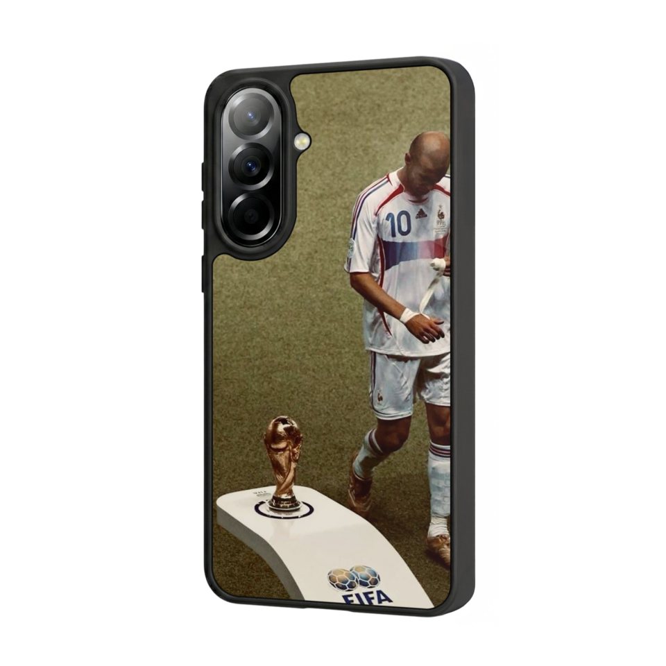 Samsung Galaxy A37 Uyumlu Zidane Tasarımlı Glossy Premium Kılıf