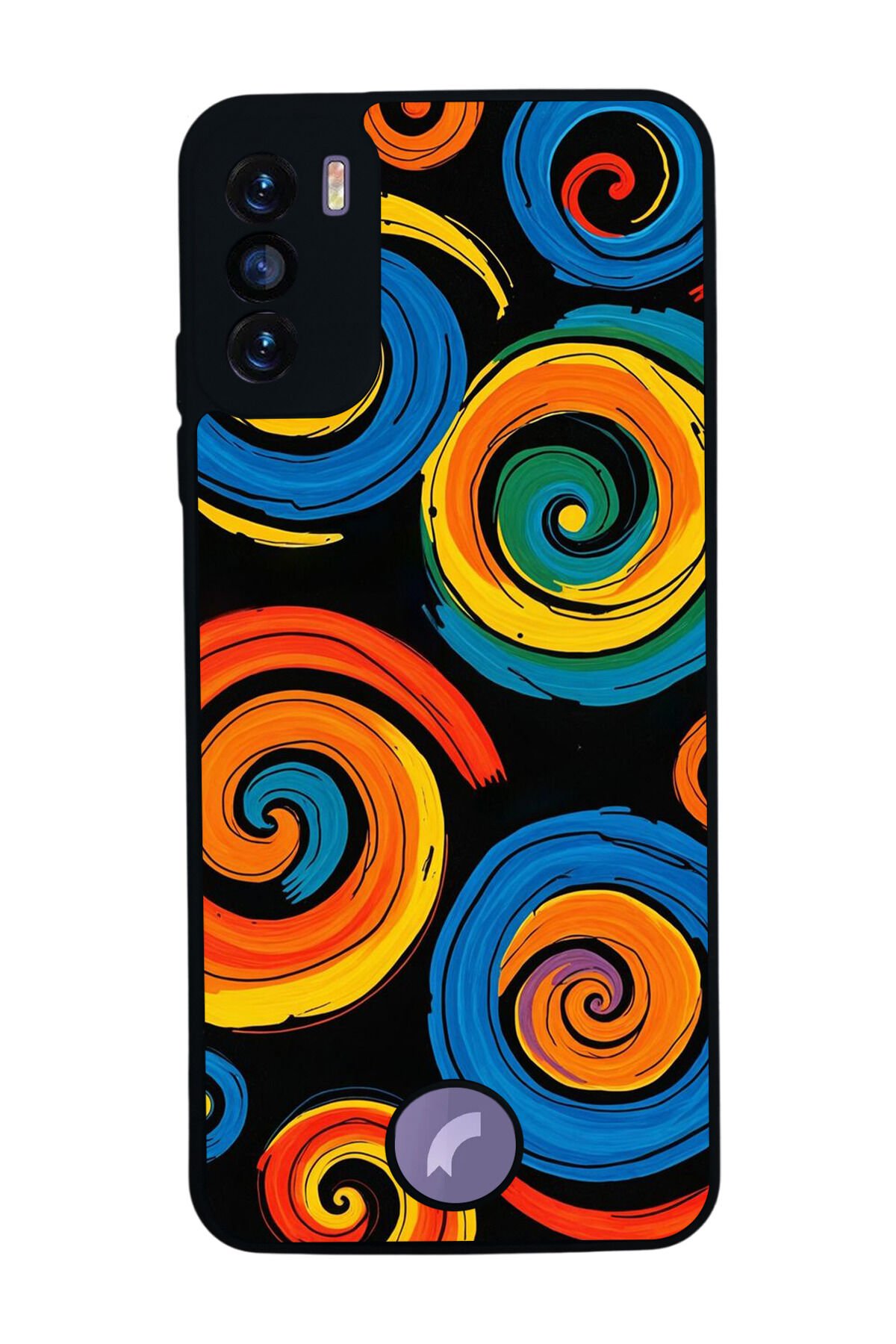 Reeder S19 Max Pro S Uyumlu Abstract Tasarımlı Glossy Premium Kılıf