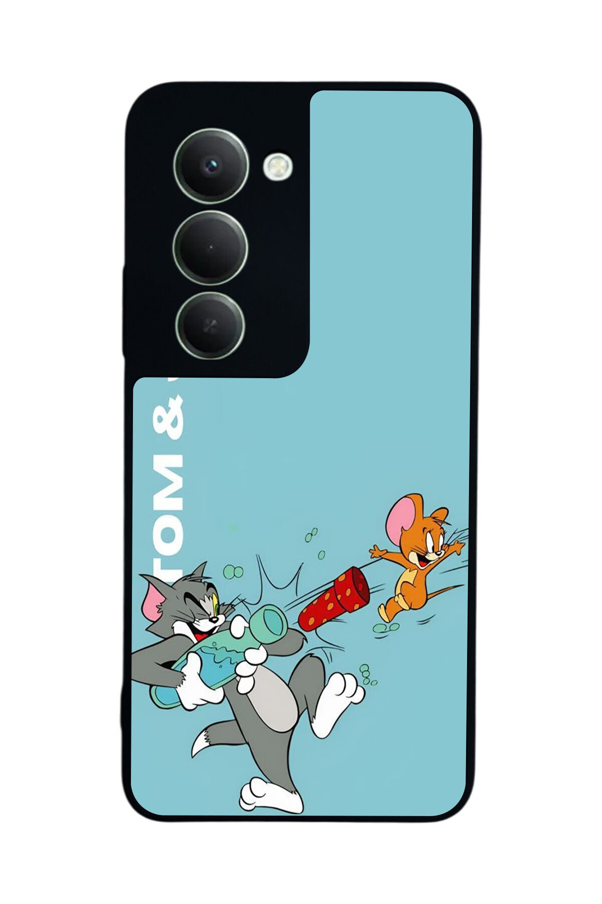 Xiaomi Redmi 15 5G Uyumlu Tom And Jerry Tasarımlı Glossy Premium Kılıf