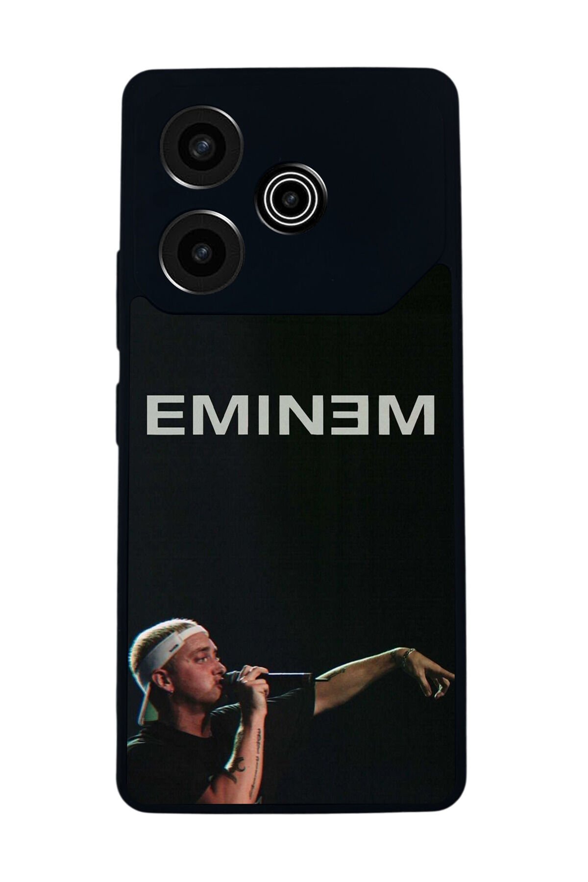 Tecno Pova 6 Uyumlu Eminem Tasarımlı Glossy Premium Kılıf