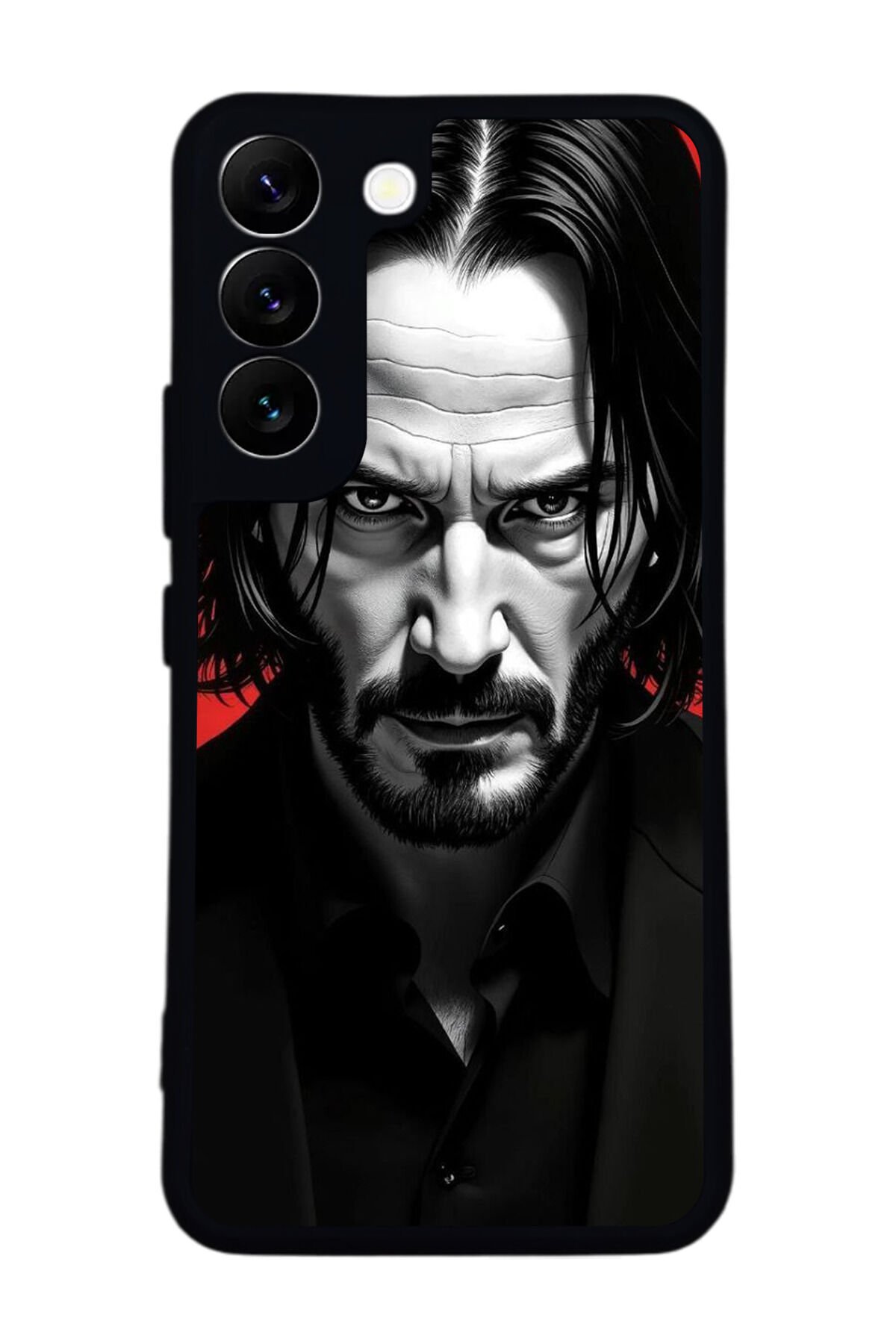 Samsung Galaxy S22 Uyumlu JohnWick Tasarımlı Glossy Premium Kılıf