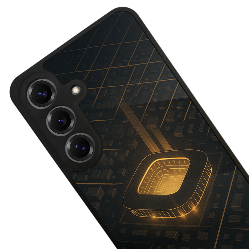 Samsung Galaxy S25 Uyumlu Aslan Tasarımlı Glossy Premium Kılıf