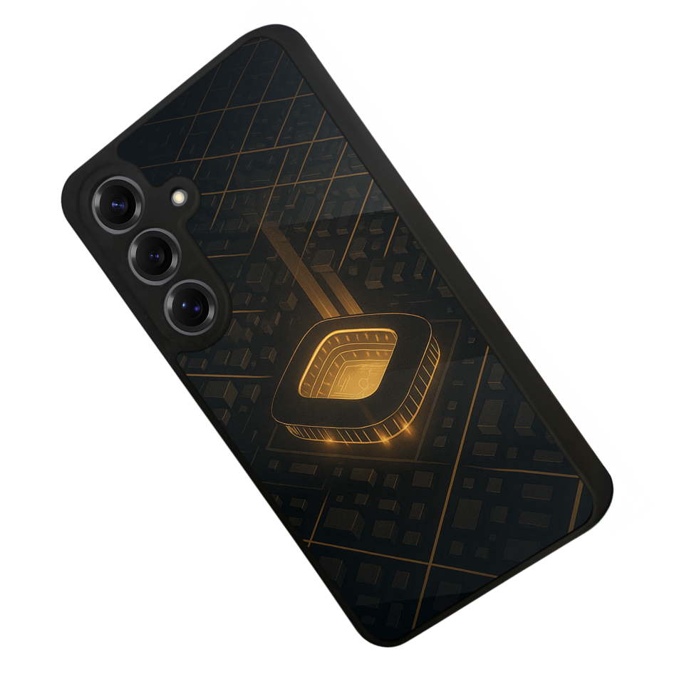 Samsung Galaxy S25 Uyumlu Aslan Tasarımlı Glossy Premium Kılıf