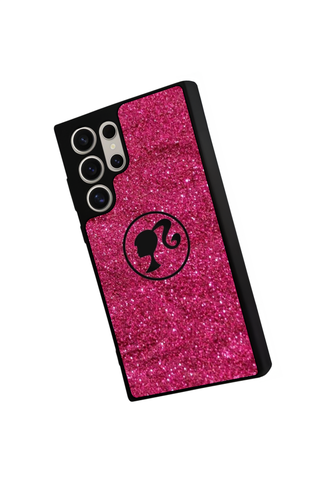 Samsung Galaxy S22 Ultra Uyumlu Barbie Tasarımlı Glossy Premium Kılıf