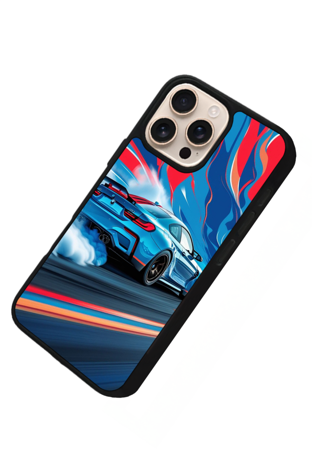 iPhone 14 Pro Max Uyumlu BMW Tasarımlı Glossy Premium Kılıf