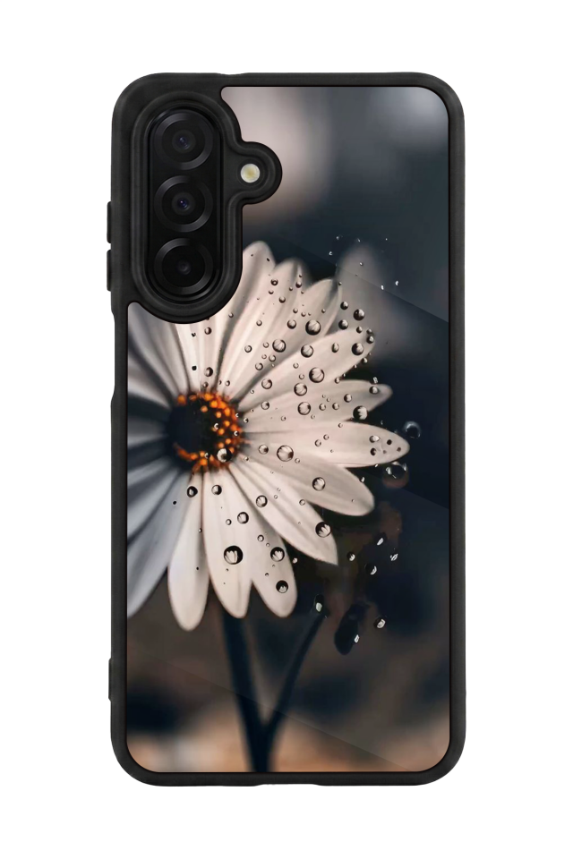 Samsung Galaxy A56 Uyumlu Cicek Tasarımlı Glossy Premium Kılıf