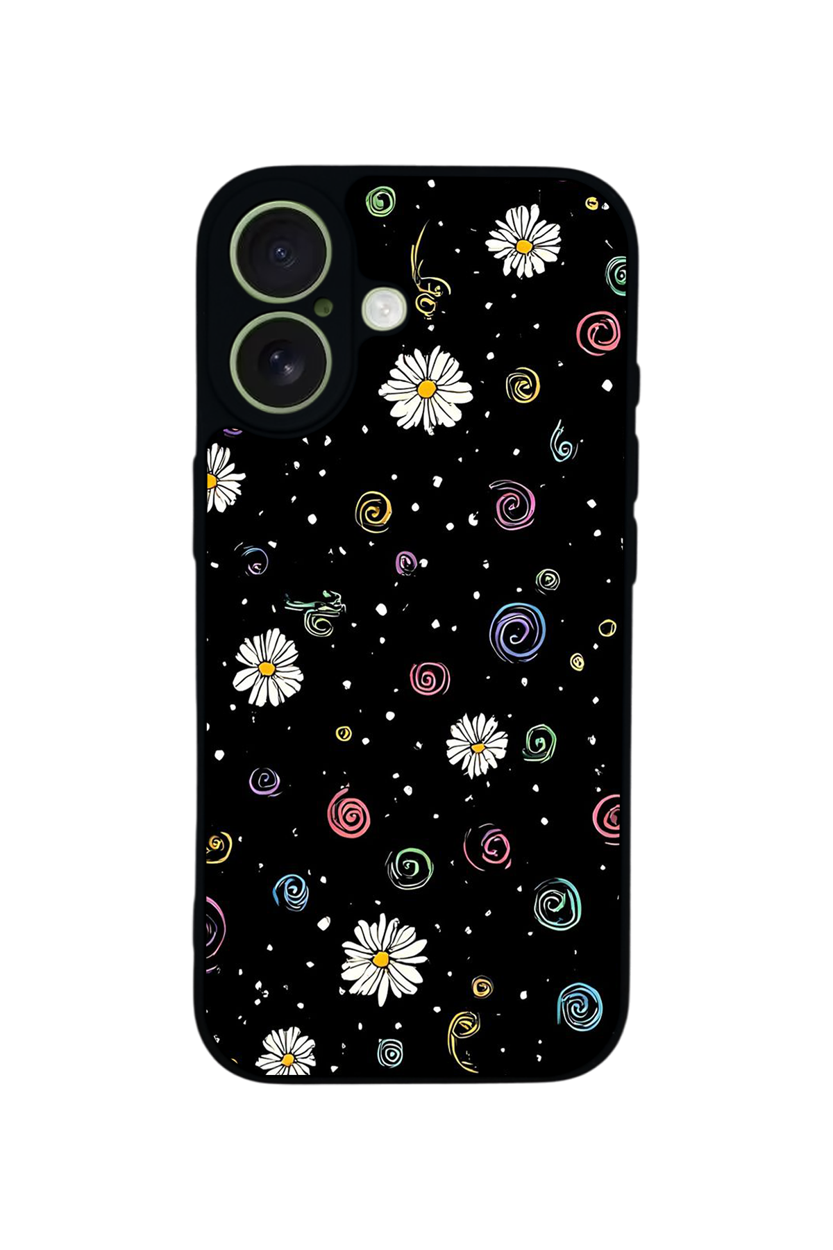 iPhone 17 Uyumlu Floral Tasarımlı Glossy Premium Kılıf