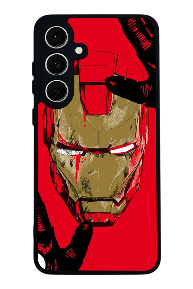 Samsung Galaxy A16 Uyumlu  Iron Man ( Demir Adam ) Tasarımlı Glossy Premium Kılıf