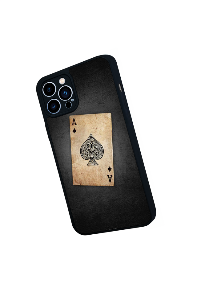 iPhone 12 Pro Max Uyumlu Kart Tasarımlı Glossy Premium Kılıf