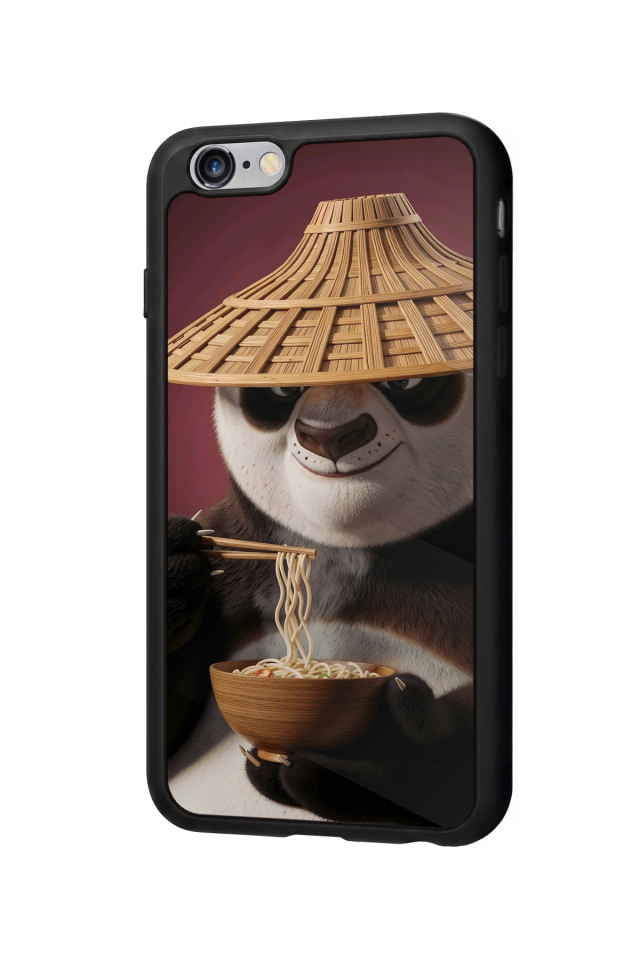 iPhone 6 Plus Uyumlu Kung Fu Panda Tasarımlı Glossy Premium Kılıf