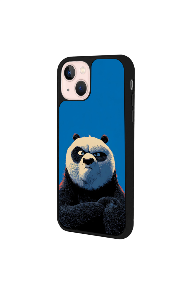 iPhone 13 Mini Uyumlu Kung Fu Panda Tasarımlı Glossy Premium Kılıf