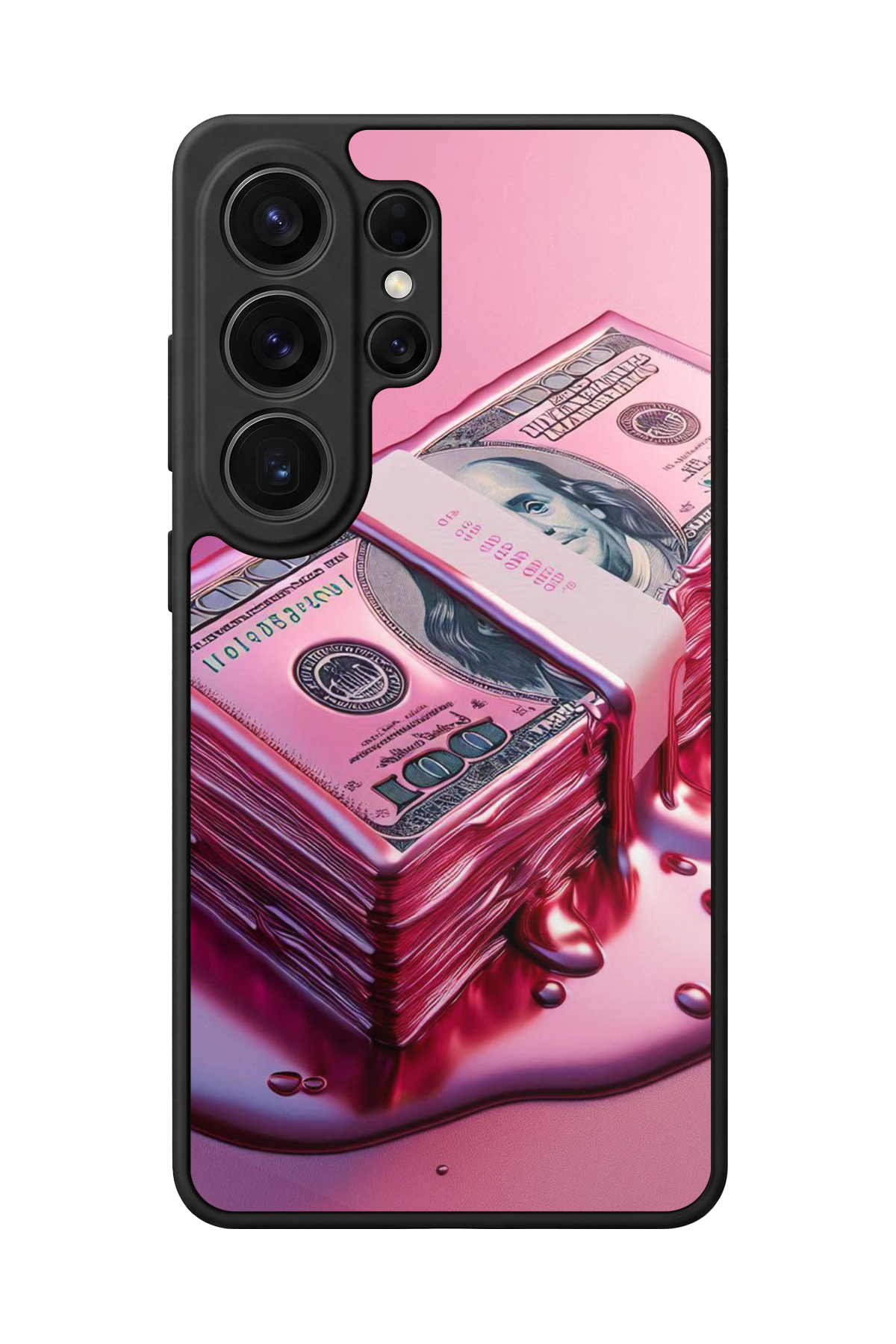 Samsung Galaxy S26 Ultra Uyumlu Money Para Tasarımlı Glossy Premium Kılıf