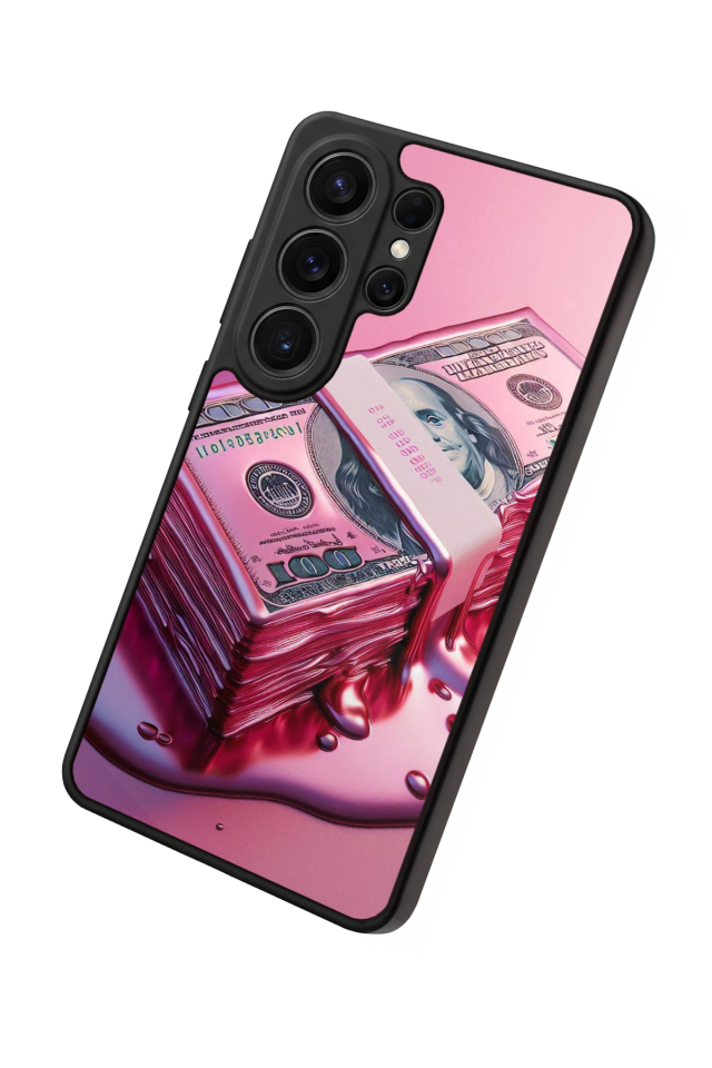 Samsung Galaxy S26 Ultra Uyumlu Money Para Tasarımlı Glossy Premium Kılıf