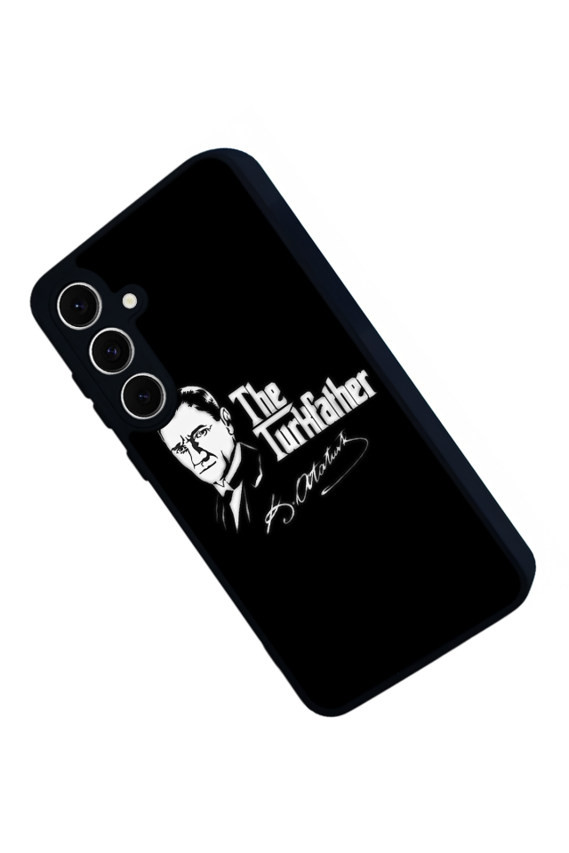 Samsung Galaxy S24 FE Uyumlu  Mustafa Kemal Ataturk Tasarımlı Glossy Premium Kılıf