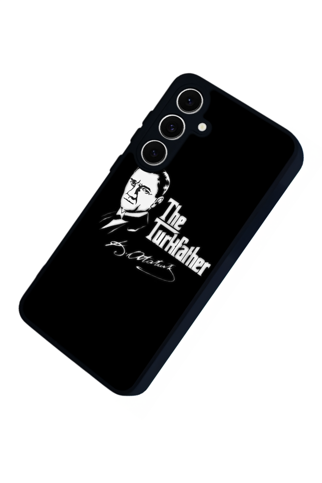 Samsung Galaxy S24 FE Uyumlu  Mustafa Kemal Ataturk Tasarımlı Glossy Premium Kılıf