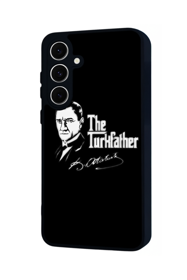 Samsung Galaxy S24 FE Uyumlu  Mustafa Kemal Ataturk Tasarımlı Glossy Premium Kılıf