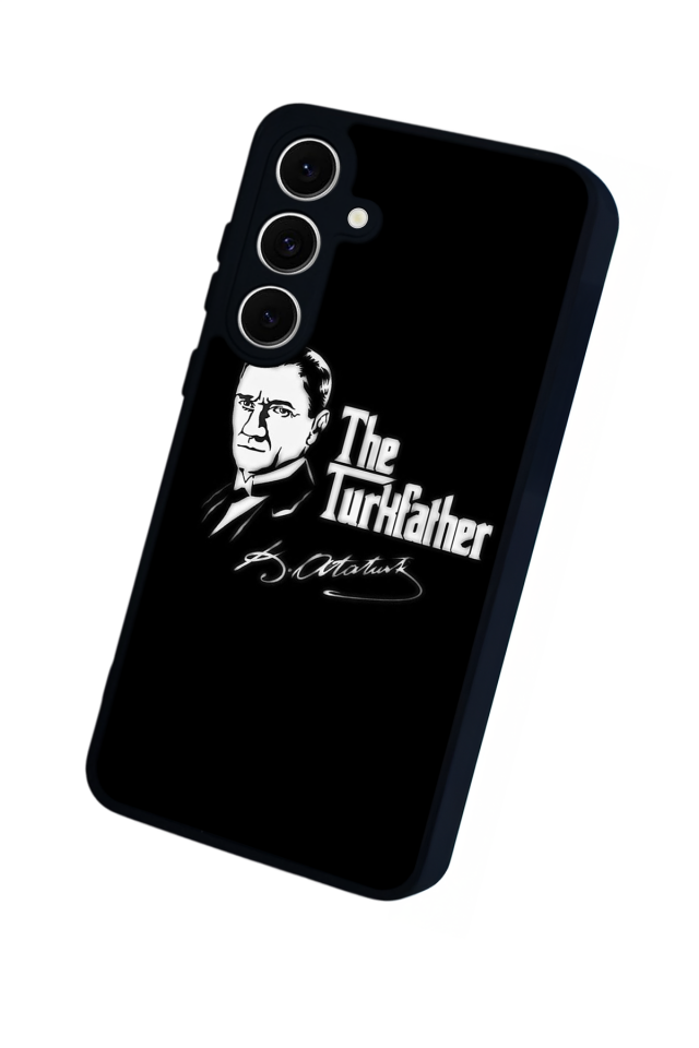 Samsung Galaxy S24 FE Uyumlu  Mustafa Kemal Ataturk Tasarımlı Glossy Premium Kılıf