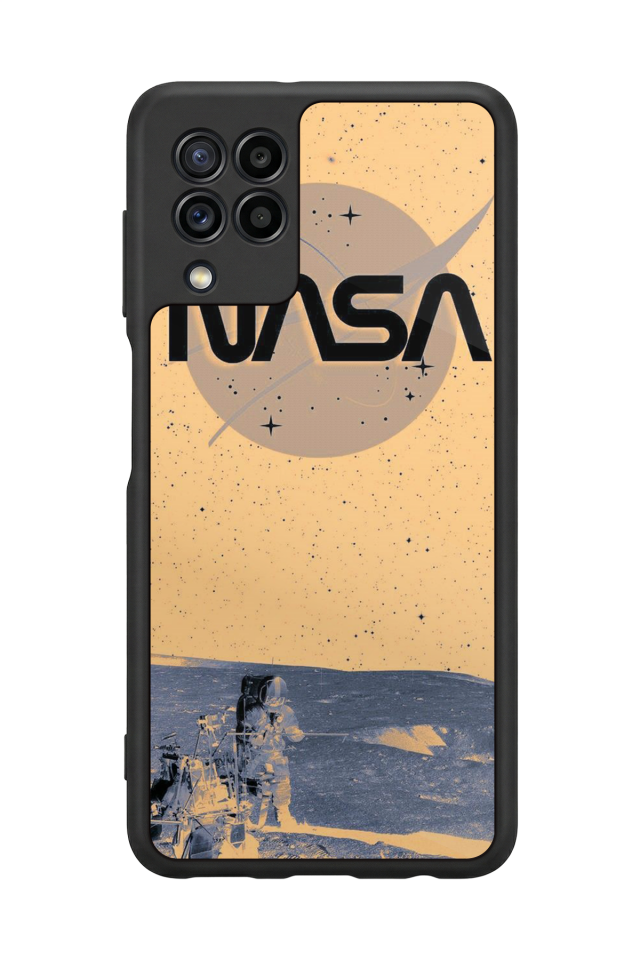 Samsung Galaxy M22 Uyumlu Nasa Tasarımlı Glossy Premium Kılıf