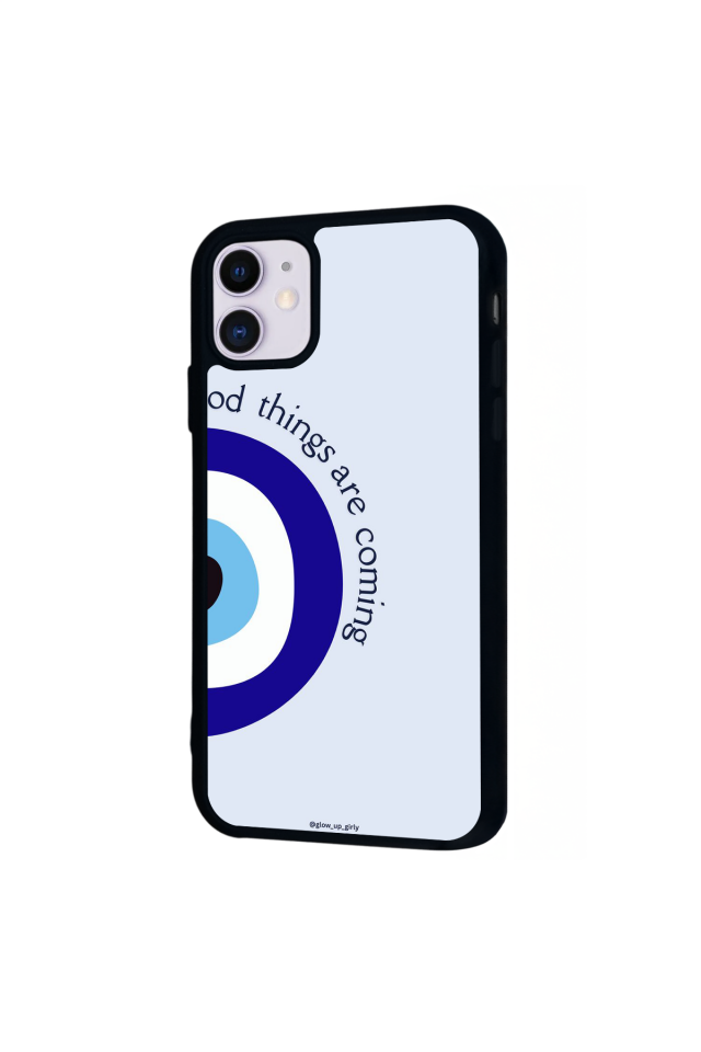 iPhone 11 Uyumlu Nazar Tasarımlı Glossy Premium Kılıf