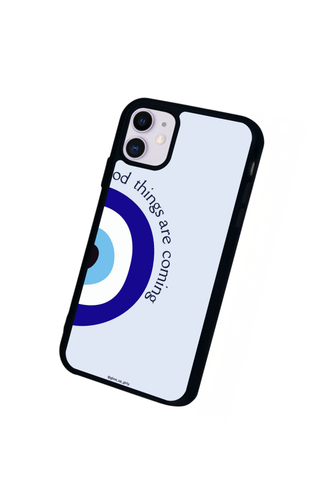 iPhone 11 Uyumlu Nazar Tasarımlı Glossy Premium Kılıf