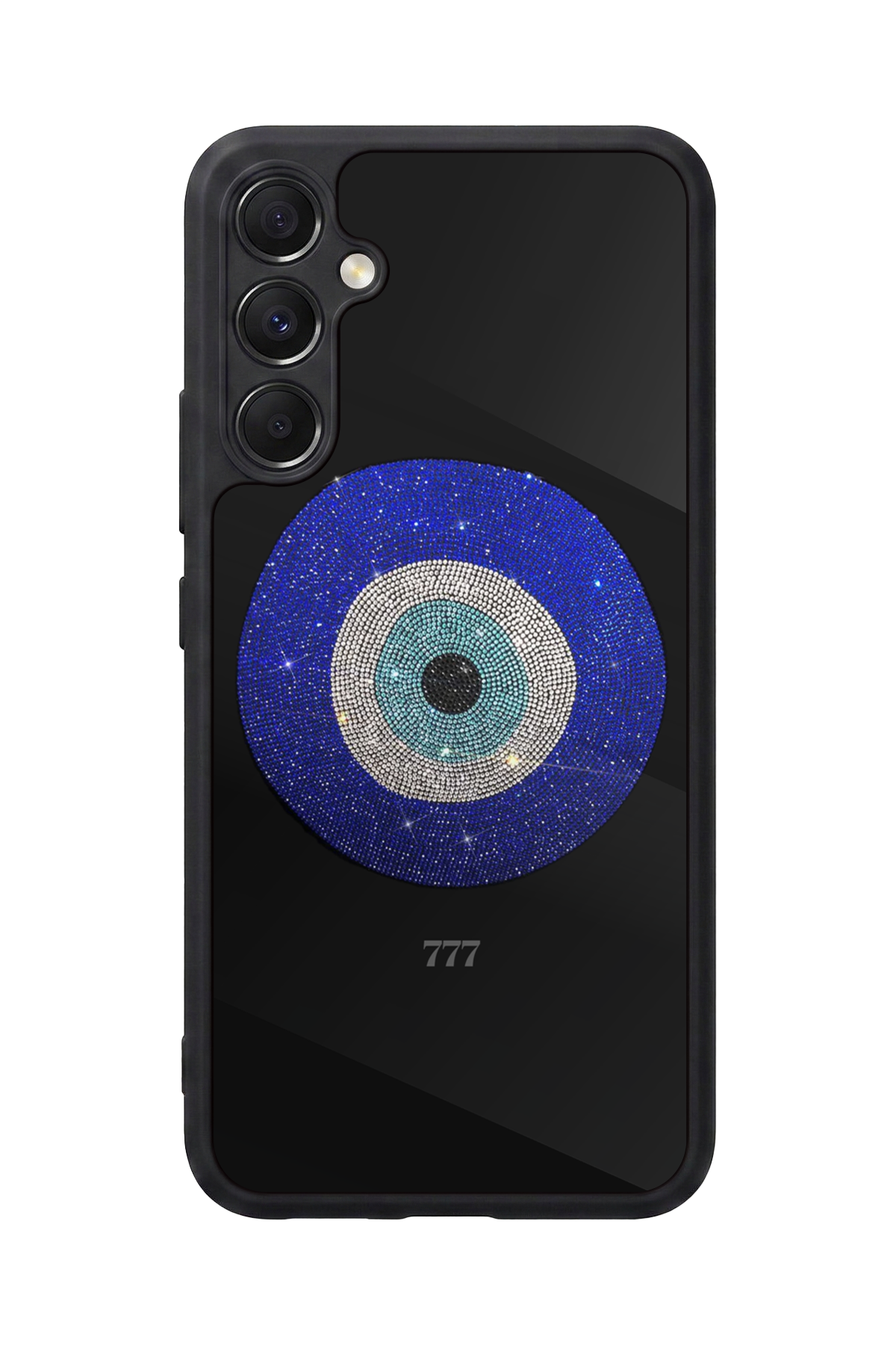 Samsung Galaxy M34 Uyumlu Nazar Tasarımlı Glossy Premium Kılıf