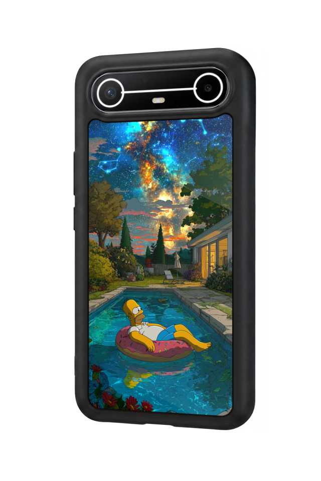 Tecno Spark Slim 5G Uyumlu The Simpsons Tasarımlı Glossy Premium Kılıf