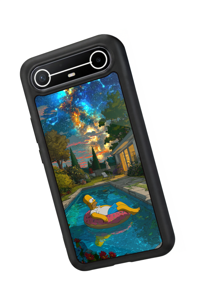 Tecno Spark Slim 5G Uyumlu The Simpsons Tasarımlı Glossy Premium Kılıf