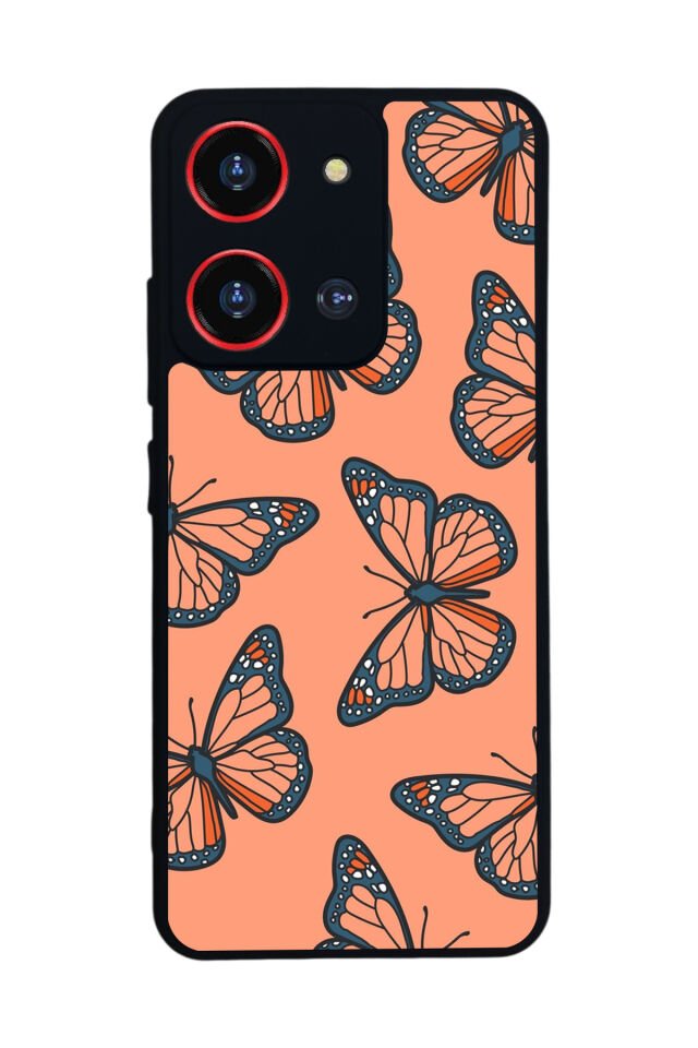 Reeder S19 Max Pro S ZOOM Uyumlu Kelebek Tasarımlı Glossy Premium Kılıf