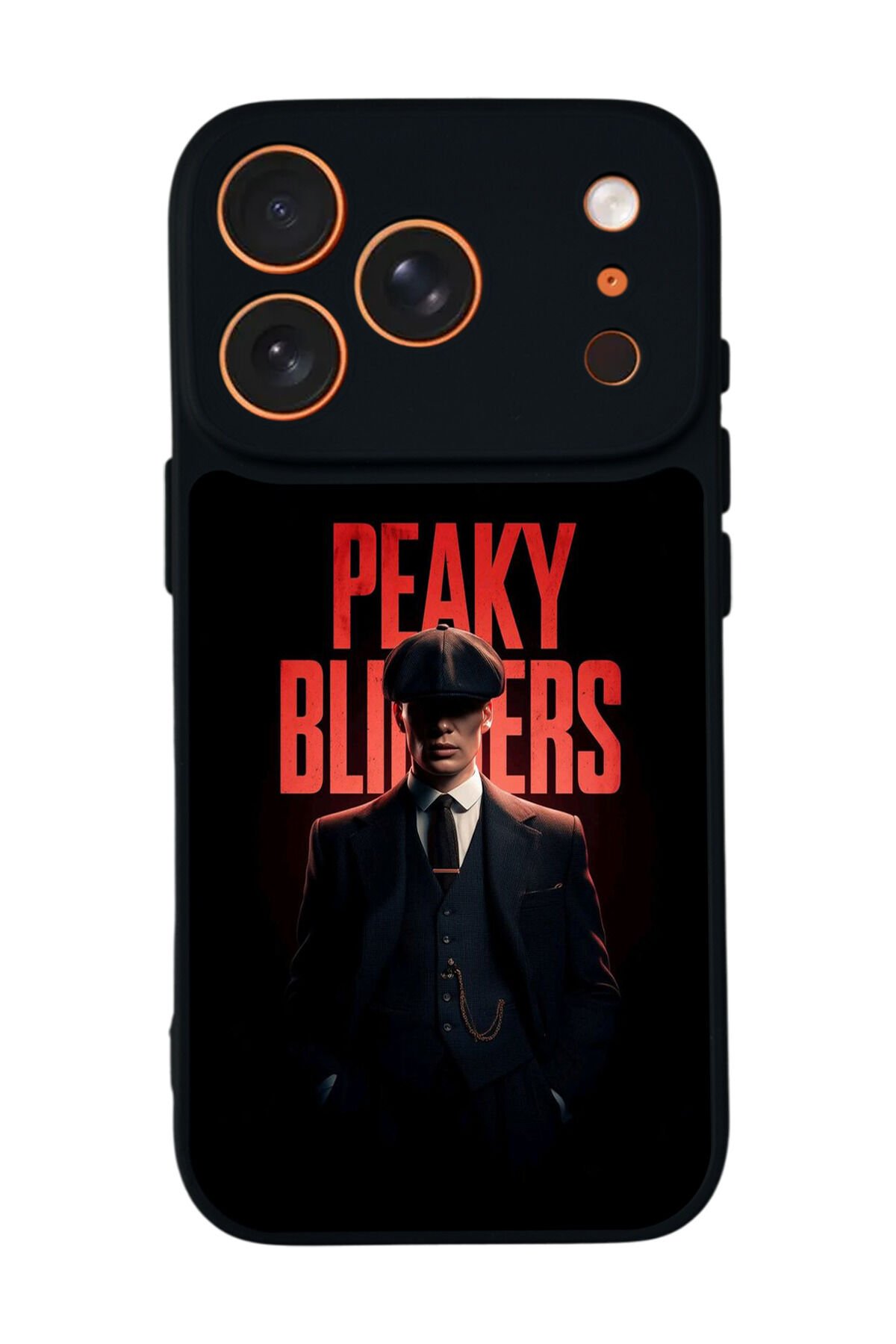 iPhone 17 Pro Uyumlu Peaky Blinders Tasarımlı Glossy Premium Kılıf