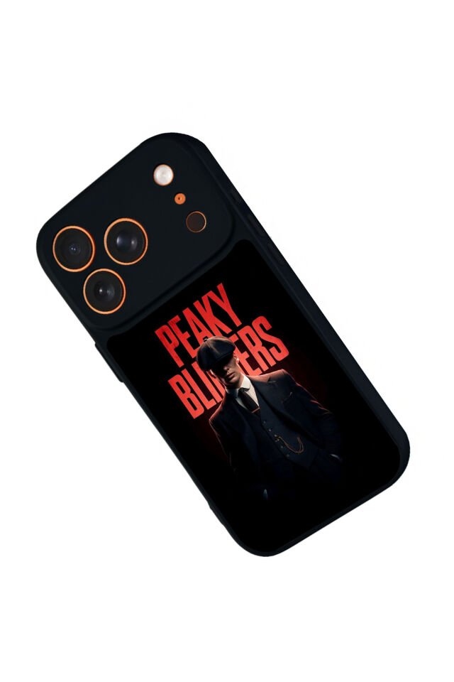 iPhone 17 Pro Uyumlu Peaky Blinders Tasarımlı Glossy Premium Kılıf