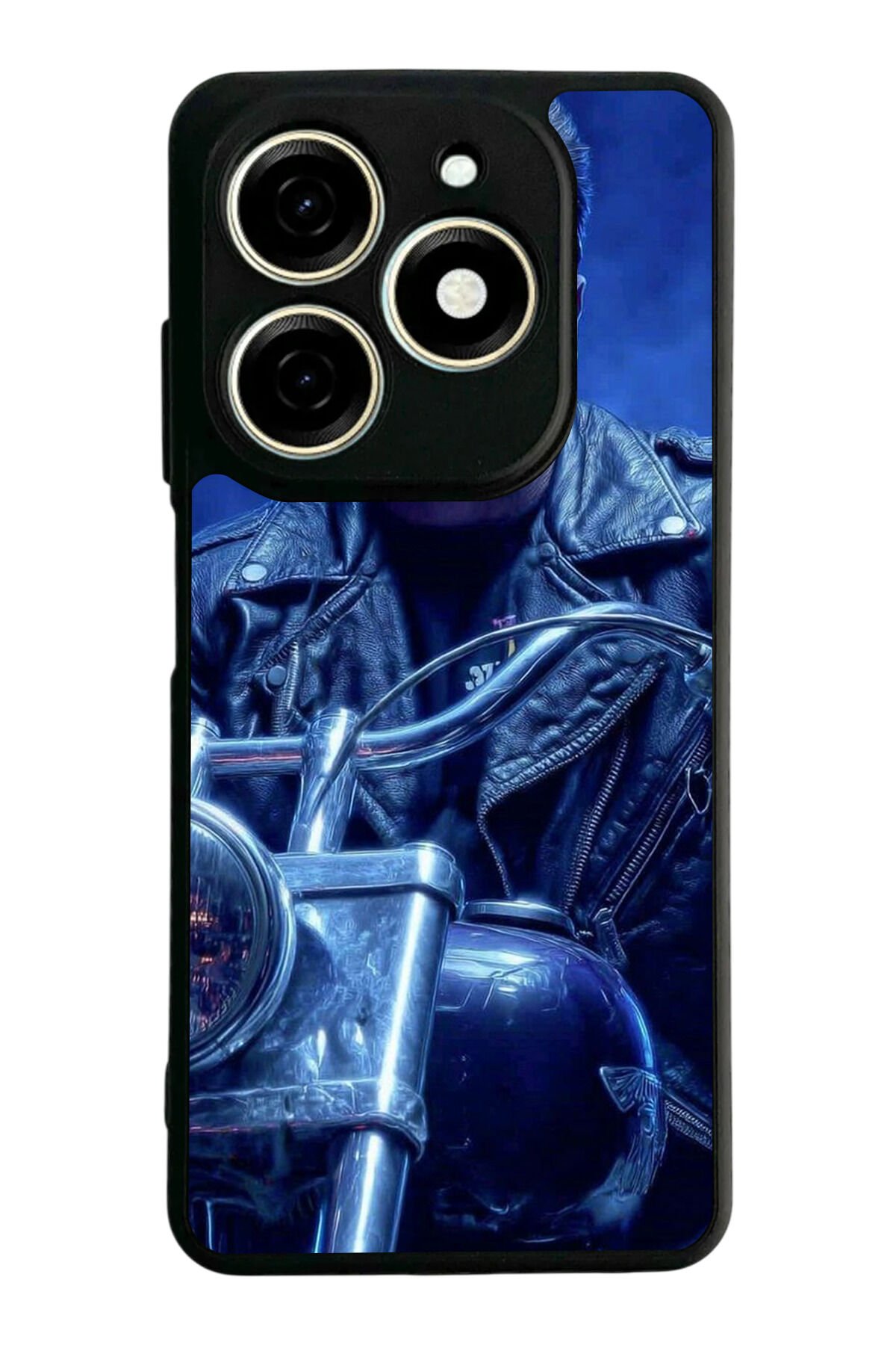 Infınıx Smart 8 Pro Uyumlu Terminator Tasarımlı Glossy Premium Kılıf