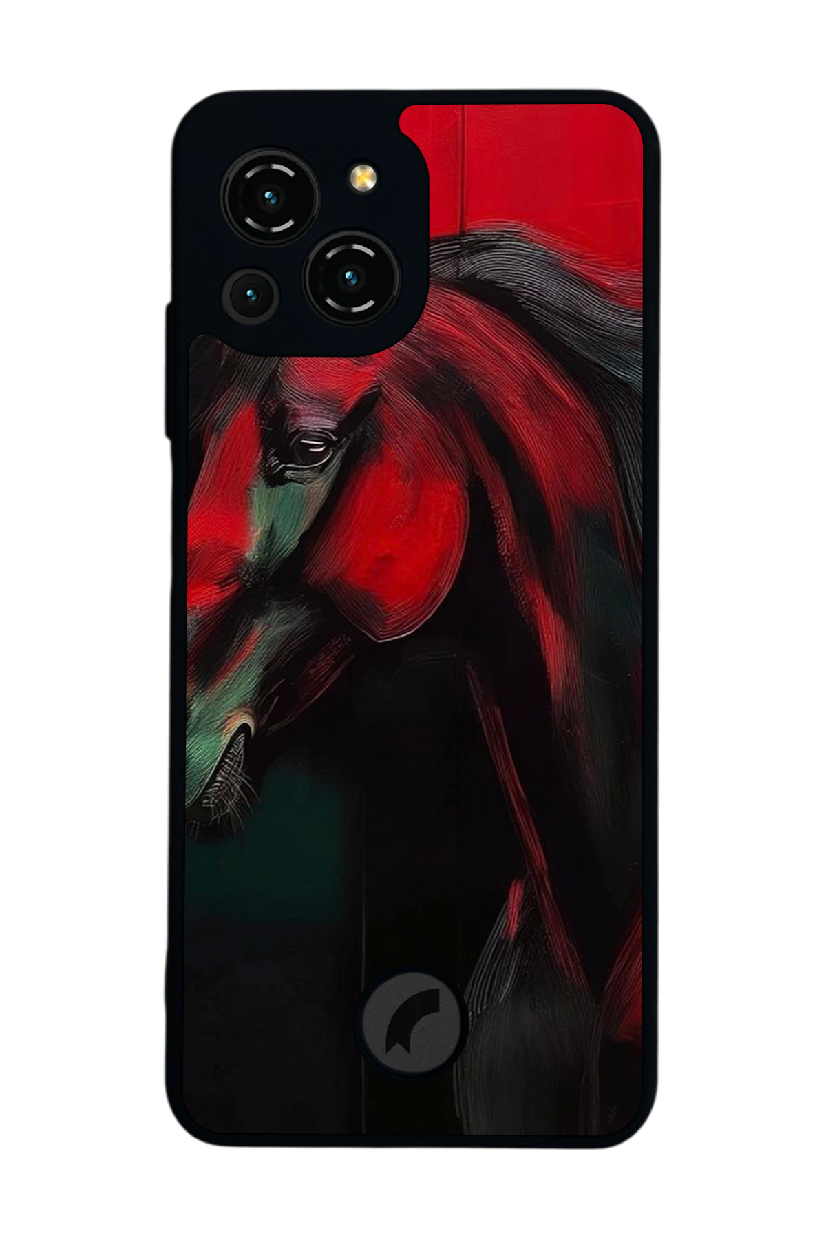 Reeder S23 Pro Max Uyumlu At Horse Tasarımlı Glossy Premium Kılıf