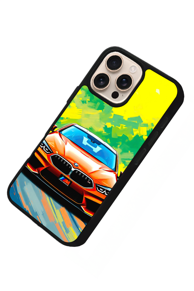iPhone 14 Pro Max Uyumlu BMW Tasarımlı Glossy Premium Kılıf