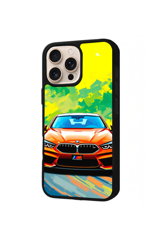 iPhone 14 Pro Max Uyumlu BMW Tasarımlı Glossy Premium Kılıf