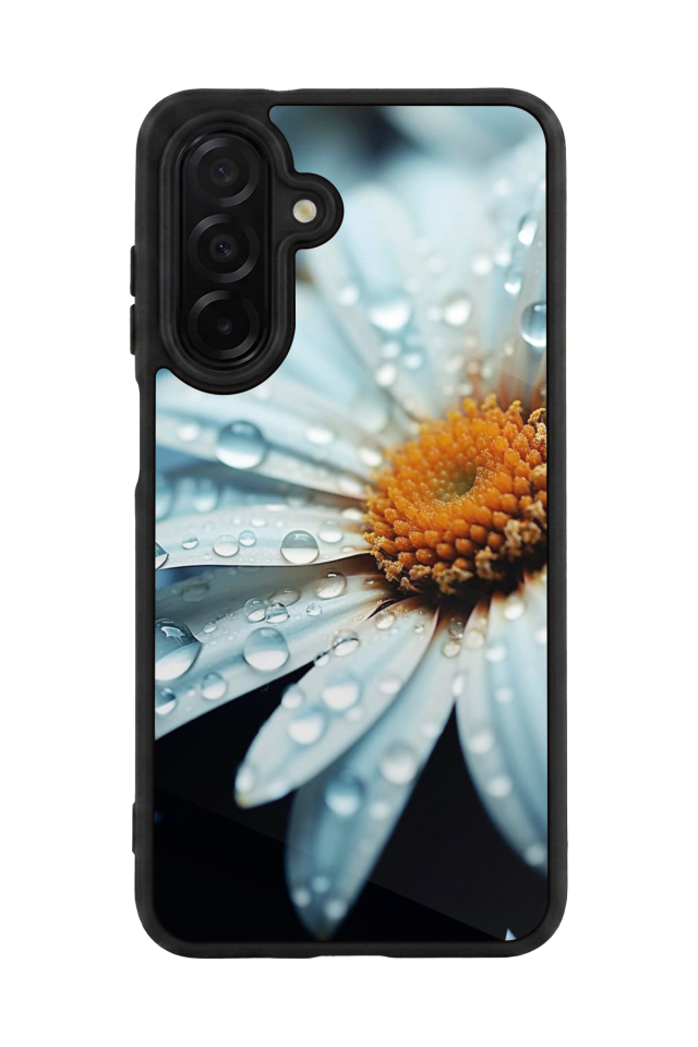 Samsung Galaxy A56 Uyumlu Cicek Tasarımlı Glossy Premium Kılıf