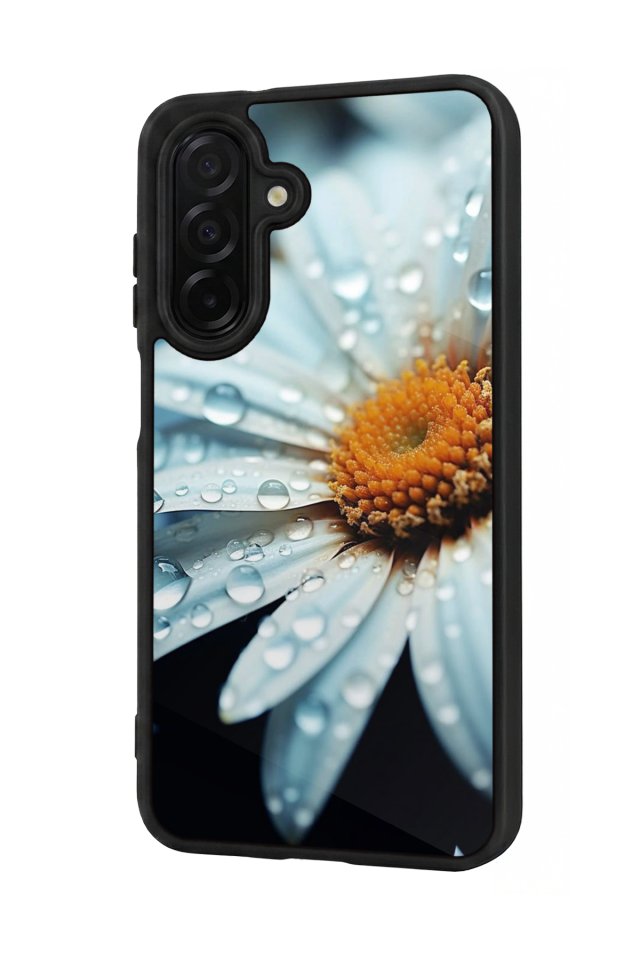 Samsung Galaxy A56 Uyumlu Cicek Tasarımlı Glossy Premium Kılıf