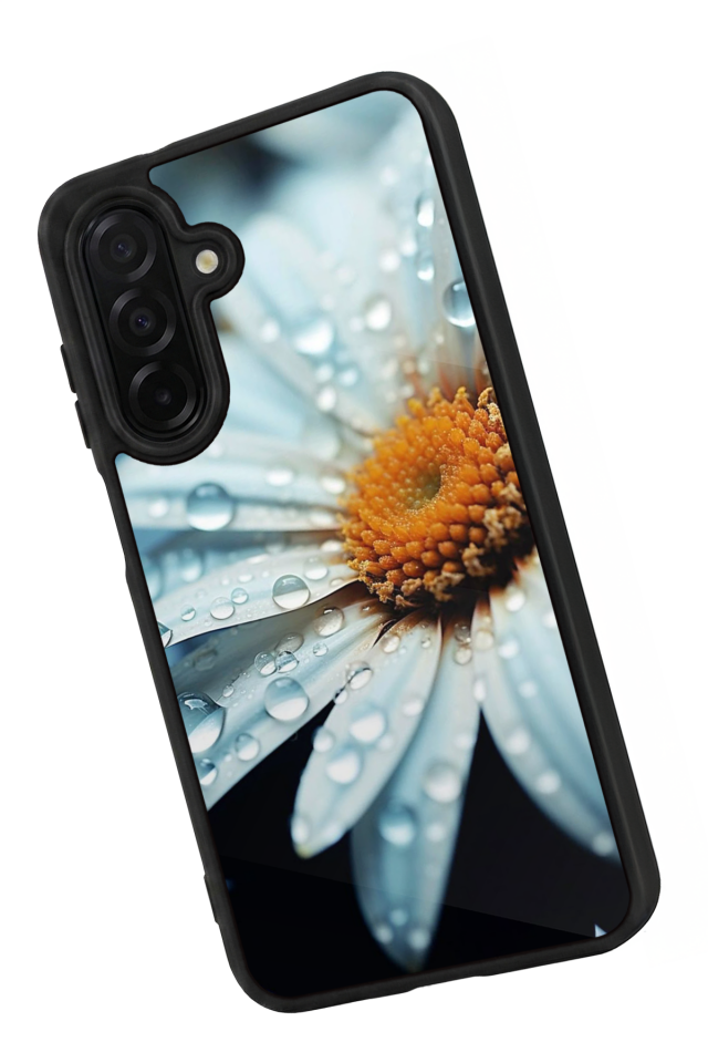 Samsung Galaxy A56 Uyumlu Cicek Tasarımlı Glossy Premium Kılıf