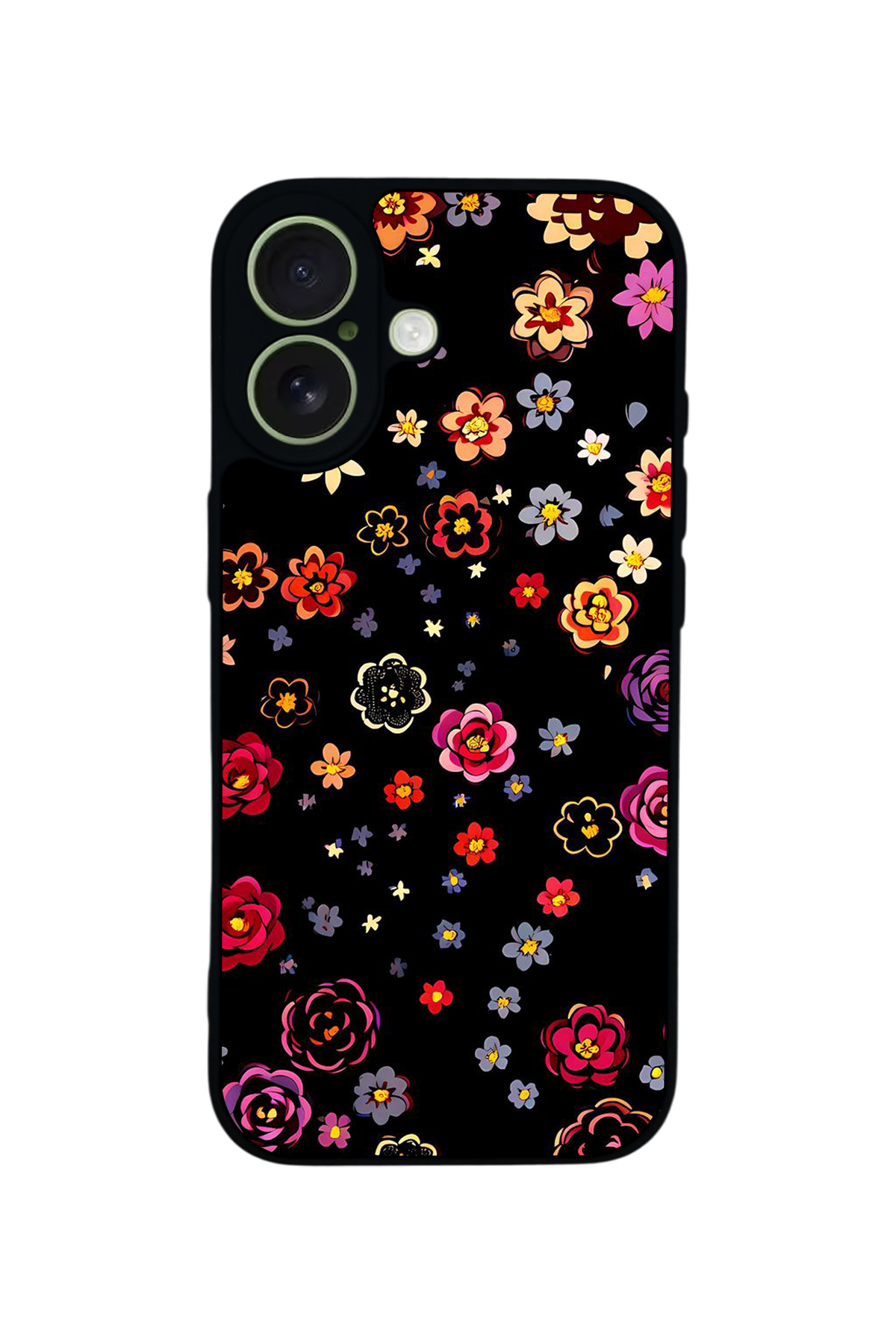 iPhone 17 Uyumlu Floral Tasarımlı Glossy Premium Kılıf