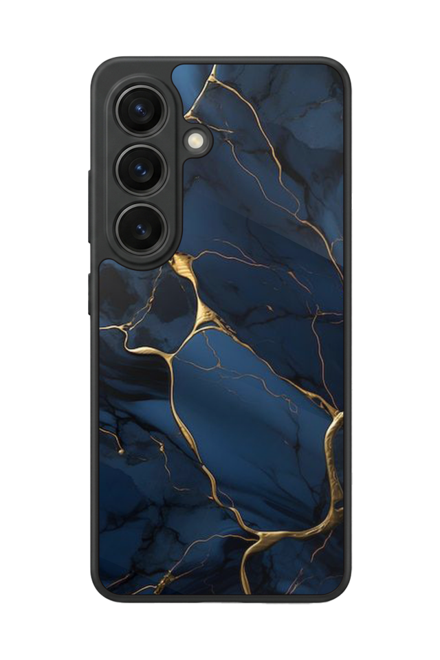 Samsung Galaxy S26 Uyumlu Mermer Marble Tasarımlı Glossy Premium Kılıf