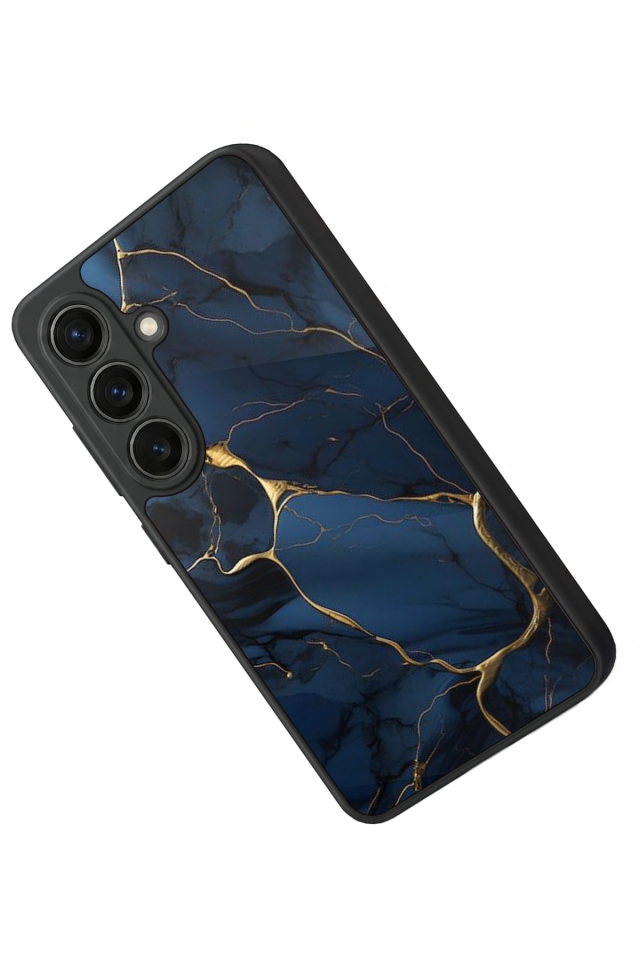 Samsung Galaxy S26 Uyumlu Mermer Marble Tasarımlı Glossy Premium Kılıf