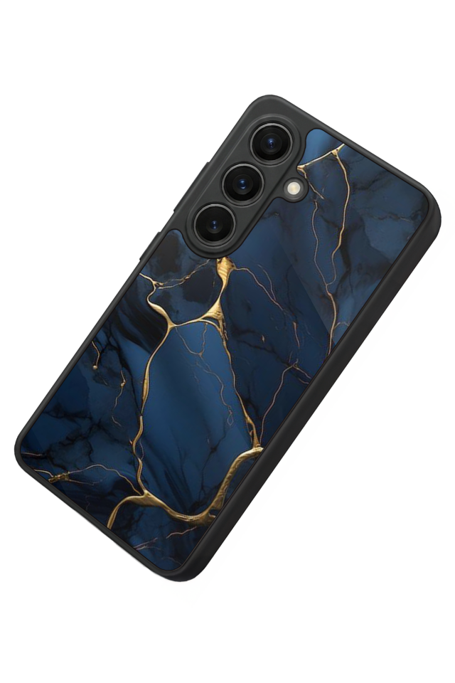 Samsung Galaxy S26 Uyumlu Mermer Marble Tasarımlı Glossy Premium Kılıf