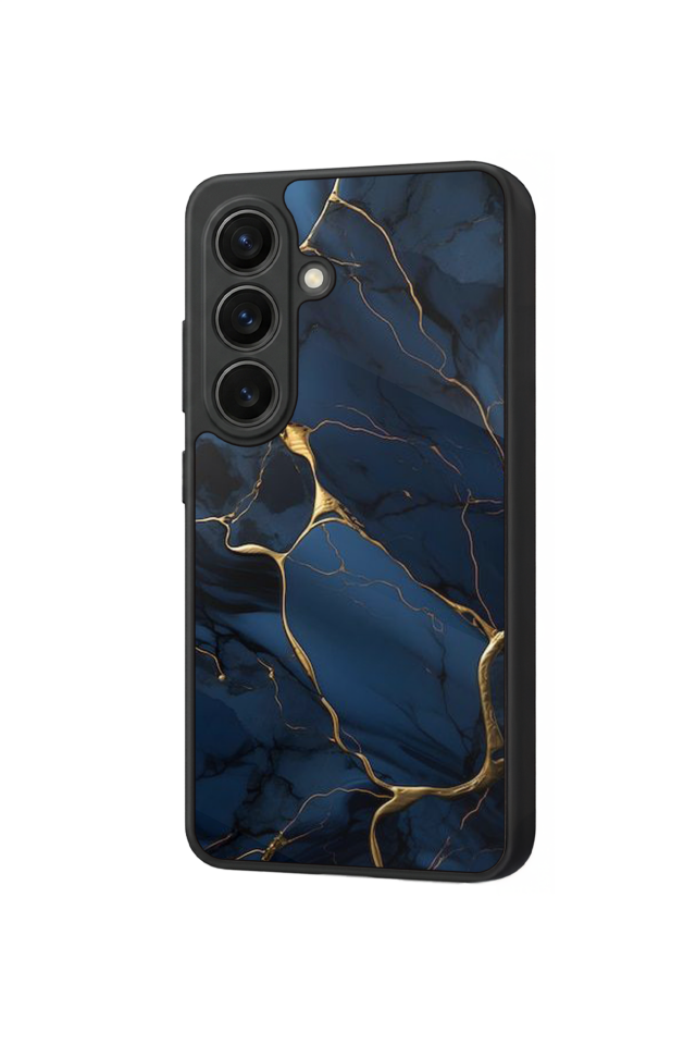 Samsung Galaxy S26 Uyumlu Mermer Marble Tasarımlı Glossy Premium Kılıf