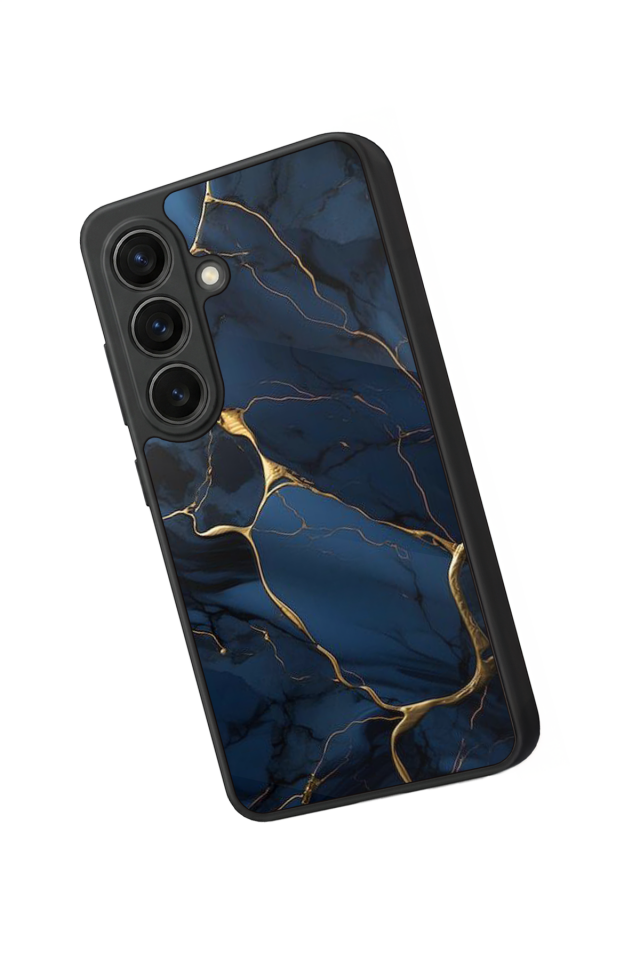 Samsung Galaxy S26 Uyumlu Mermer Marble Tasarımlı Glossy Premium Kılıf