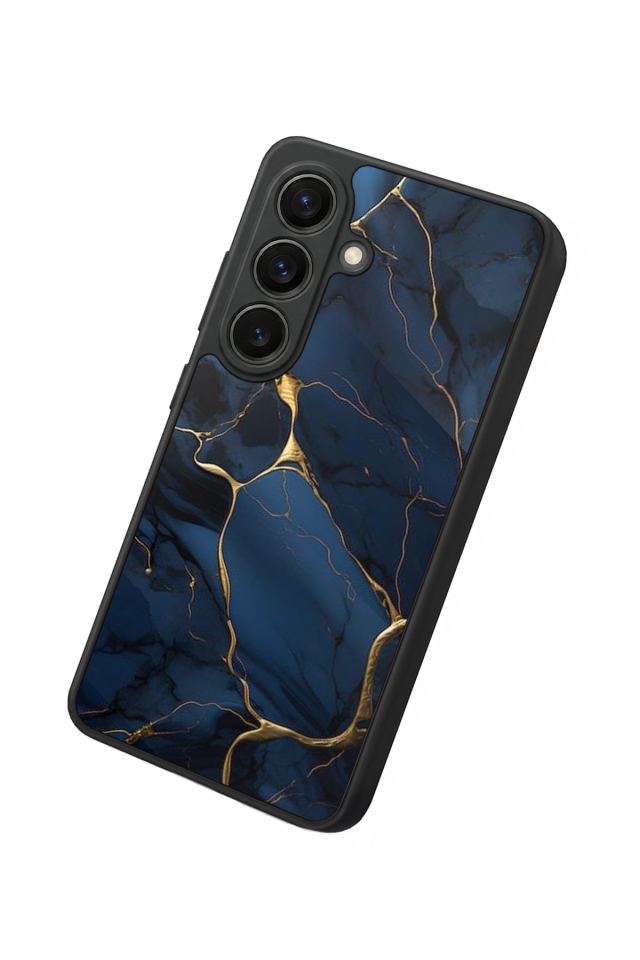 Samsung Galaxy S26 Uyumlu Mermer Marble Tasarımlı Glossy Premium Kılıf
